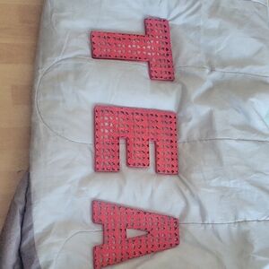 Metal Decorative Letters 10"